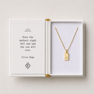 Storytellers Necklace-Sun | Encouragement Gift
