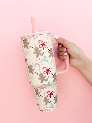 Gingerbread 40oz Tumbler