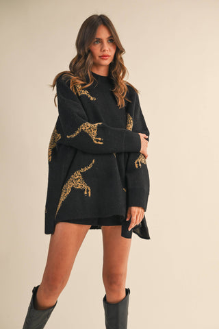 Leopard Luxe Sweater ( 2 colors)