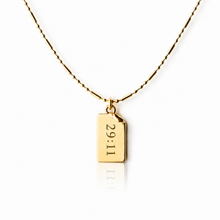 Storytellers Necklace-Jeremiah 29:11
