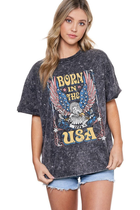 Born In The Usa Graphic Tee