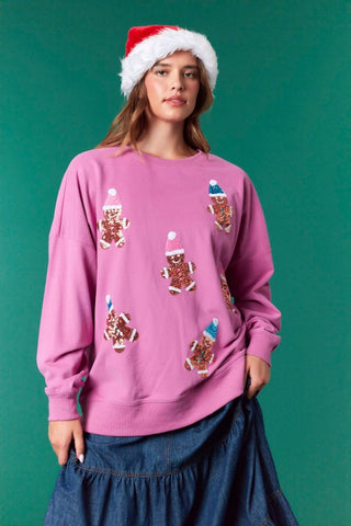 Gingerbread Man Pullover