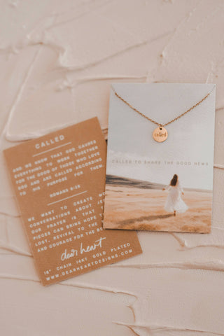 Called Disc Necklace