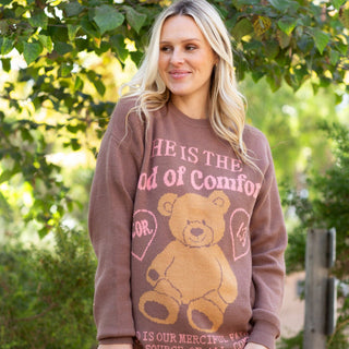 God of Comfort Jacquard Sweater