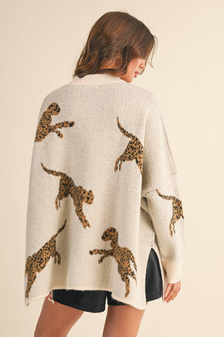 Leopard Luxe Sweater ( 2 colors)