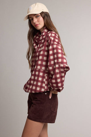Classic Check Windbreaker Jacket