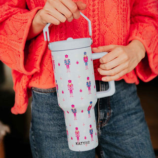 Nutcracker Light Blue Tumbler Cup