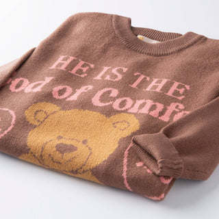 God of Comfort Jacquard Sweater