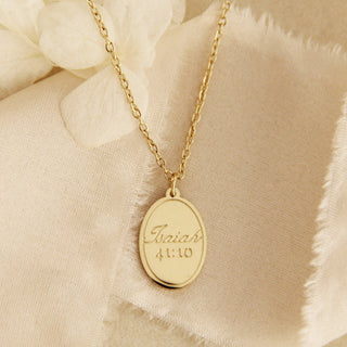 Fear not, for I am with you Necklace, Isaiah 41:10 Necklace