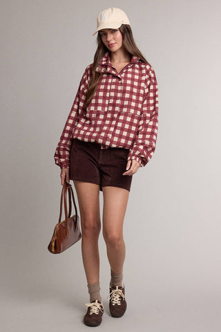 Classic Check Windbreaker Jacket