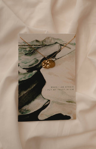 Trusting God Christian Necklace