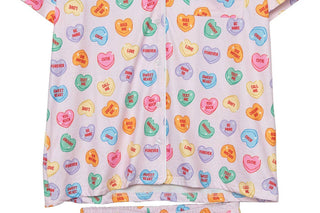 Candy Hearts Valentine's Day PJ Set