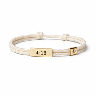 Sentiment Cord Bracelet-Philippians 4:13, You've Got This