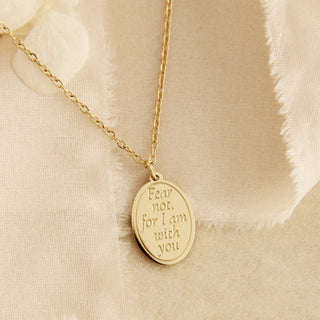 Fear not, for I am with you Necklace, Isaiah 41:10 Necklace