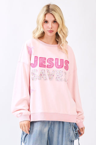 Jesus Saves Pullover Online Exclusive