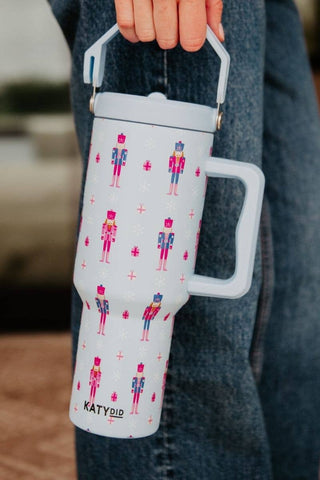 Nutcracker Light Blue Tumbler Cup