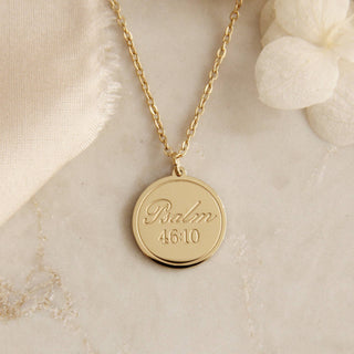 Psalm 46:10 Necklace, Be Still and Know That I Am God