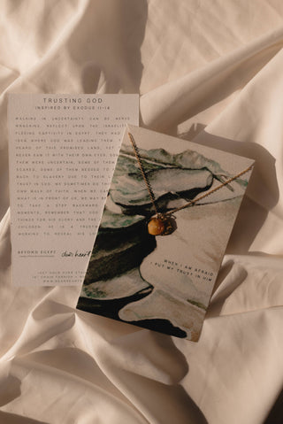 Trusting God Christian Necklace