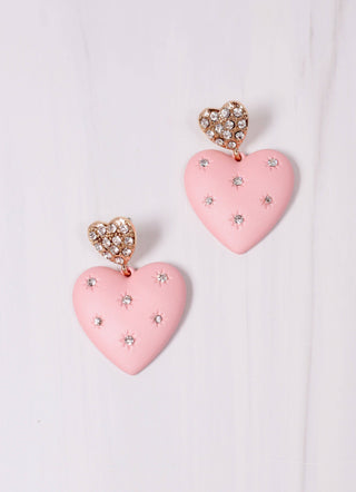 Beloved CZ Heart Earring