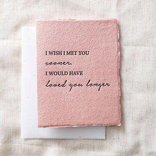Loved You Longer | Love Wedding Greeting Card