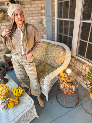 Grace Plaid Check Pant