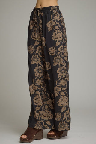 Black Copper Floral Set