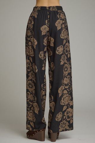 Black Copper Floral Set