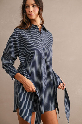 Risky Business Shirt Dress/Tunic