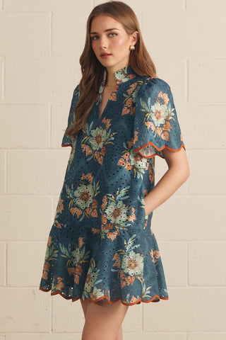 Teal Me More Dress