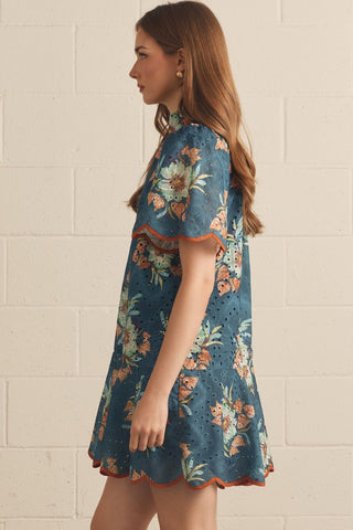 Teal Me More Dress