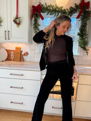 The Starlit Lounge Mesh Top