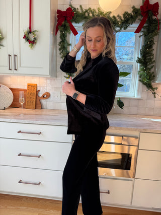 Candlelight Velvet Jacket