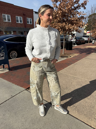 Tapestry Barrel Pant