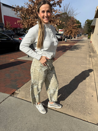 Tapestry Barrel Pant