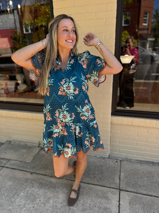 Teal Me More Dress