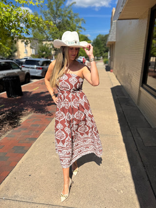The Cinnamon Manor Dress