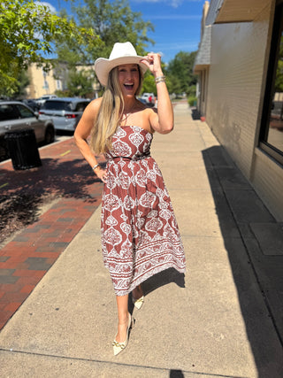 The Cinnamon Manor Dress