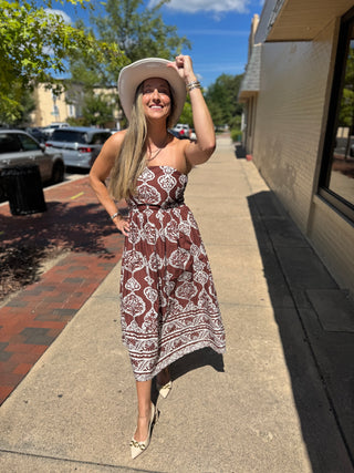 The Cinnamon Manor Dress