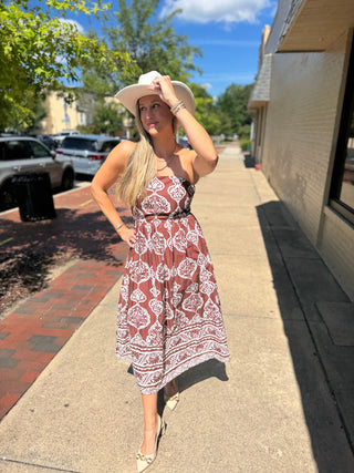 The Cinnamon Manor Dress