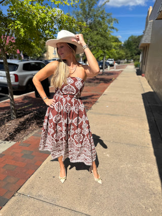 The Cinnamon Manor Dress