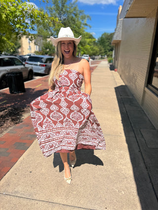 The Cinnamon Manor Dress