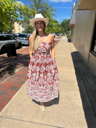 The Cinnamon Manor Dress