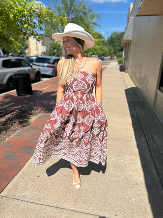 The Cinnamon Manor Dress