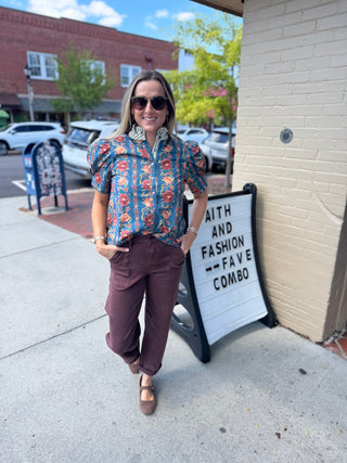 The Autumn Romance Blouse