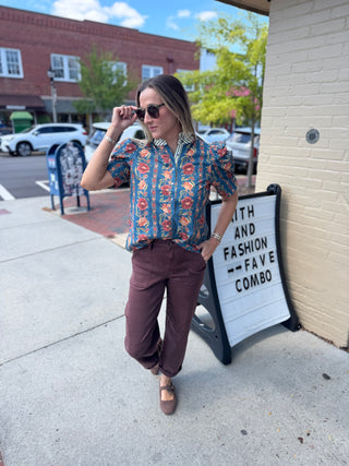 The Autumn Romance Blouse