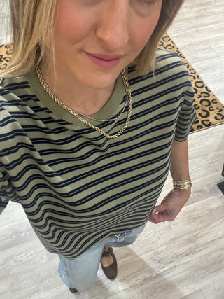The SoHo Stripe Tee