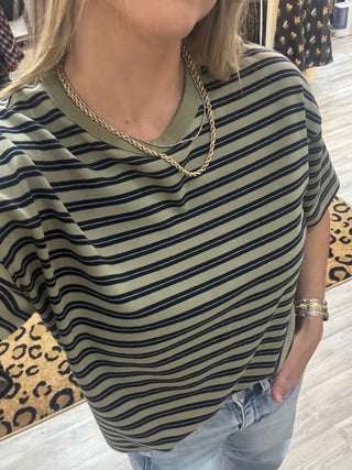 The SoHo Stripe Tee