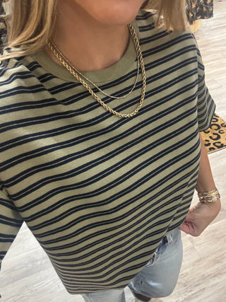 The SoHo Stripe Tee
