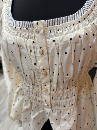 Parisian Peplum Blouse