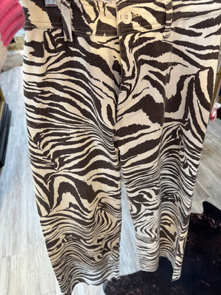 Neutral Muse Zebra Pant